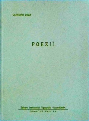 Octavian Goga - Poezii foto