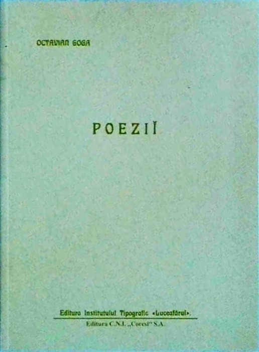 Octavian Goga - Poezii