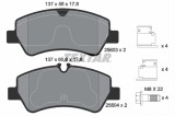 Set placute frana TEXTAR 2560301