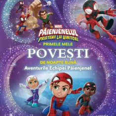 Marvel. Păienjenelul și prietenii săi uimitori. Primele mele povești de noapte bună - Hardcover - Disney - Litera mică