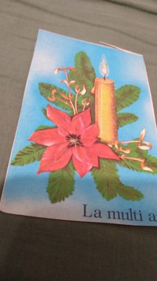 CARTE POSTALA FELICITARE NECIRCULATA foto