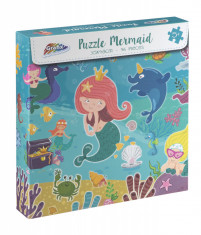 Puzzle - Sirene jucause (96 piese) foto