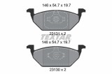 TEXTAR 2313001 Q+ set placute frana,frana disc