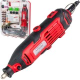 Raider RD-MG10 - Polizor drept cu fir 160 W bucsa 3.2 mm valiza plastic accesorii