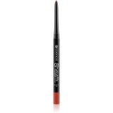 Essence 8h Matte Comfort dermatograf mat de buze cu ascutitoare culoare 18 Cherry On Top 0,3 g