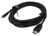 Cablu HDMI 2.0 VENTION 3m Negru Micro HDMI la HDMI PVC
