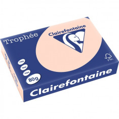 Hartie Clairefontaine A4, 80g/mp, color pal, 500/top, Somon foto