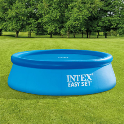 Intex Prelată solară de piscină, albastru, 206 cm, polietilenă foto