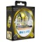 Set 2 becuri Philips H4 ColorVision galben 12V 60/55W 12342CVPYS2