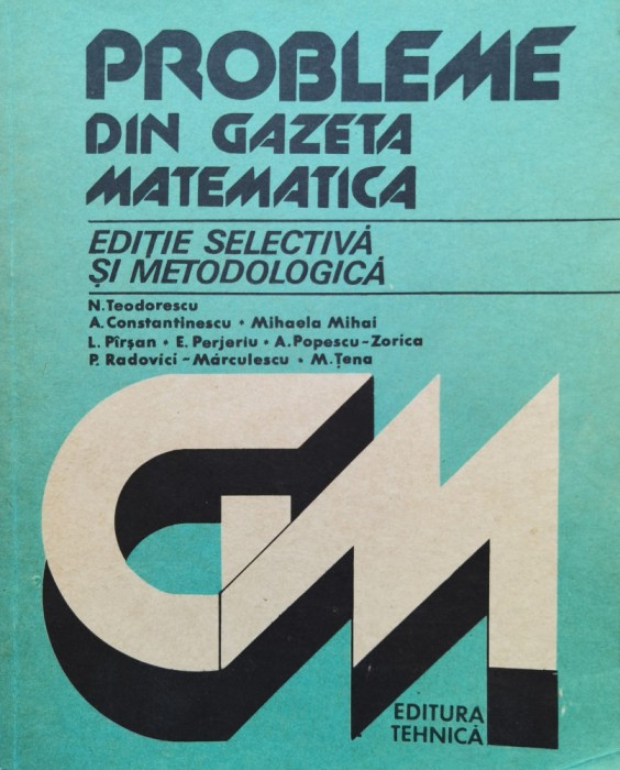 Probleme Din Gazeta Matematica - Colectiv , C721