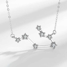 Colier din argint cu Constelatia GEMENI silver cod ARG02C