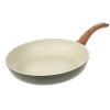Tigaie Antiaderenta, Model Verde Olive, Diametru 28cm, Maner Ergonomic, Compatibil Inductie, Oem