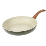 Tigaie Antiaderenta, Model Verde Olive, Diametru 28cm, Maner Ergonomic, Compatibil Inductie, Oem