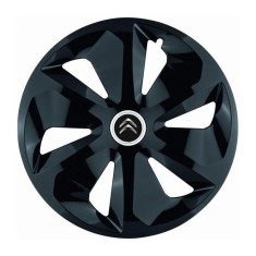 Set 4 Capace Roti Roco Negru R15, pentru Citroen