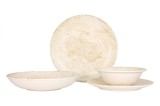 Bonna Set de vesela (Small) - Nacrous - 24 bucăți - 6 persoane - Porţelan