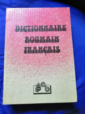 Dictionnaire Roumain-Francais foto