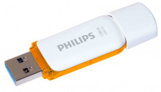 Memorie USB Philips Snow Edition 128GB USB 3.0 White Orange foto