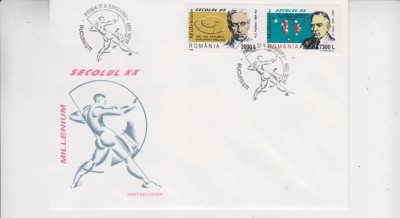 C12 - FDC Romania - Secolul XX - Millenium - LP1491 - 1999 foto