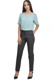 Cumpara ieftin K666-181 Pantaloni office pe un croi drept