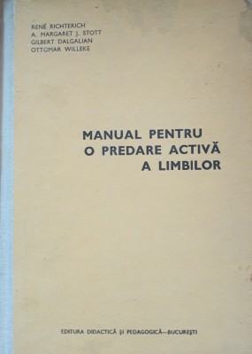 RENE RICHTERICH - MANUAL PENTRU O PREDARE ACTIVA A LIMBILOR foto