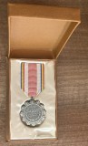 QW16 22 - decoratie - comunism RSR - Medalia a 25-a aniversare a eliberarii patriei - 1969