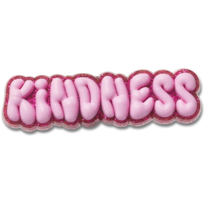Jibbitz Crocs Pink Kindness