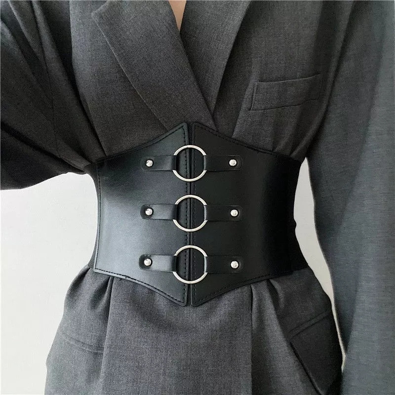 Curea, brau, centura tip corset în stil Gotic, Marime universala, Negru |  Okazii.ro