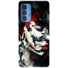 Husa compatibila cu Motorola Moto G50 model Abstract painting of women, Silicon, TPU, Viceversa, Transparent, Carcasa