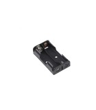Suport baterie 2x AA cu contacte pentru lipire, Oem