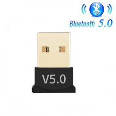 Adaptor Usb Bluetooth V 5.0 + EDR foto