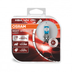 Set Becuri HB4 Osram Night Breaker 150, 2 buc