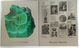 MALACHITE , URAL GEMS , VOLUMELE I - II , TEXT IN RUSA SI ENGLEZA , 1987