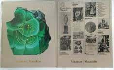 MALACHITE , URAL GEMS , VOLUMELE I - II , TEXT IN RUSA SI ENGLEZA , 1987