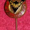 Insigna (model vechi) fotbal - UVA AMEFA ARAD (aniversare 50 ani 1911-1961)