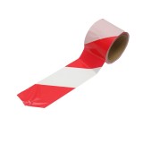 Banda de delimitare si semnalizare rosu/alb 75 mm x 50 m