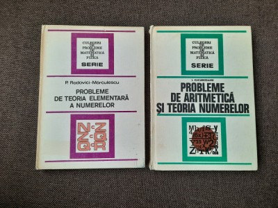 I CUCUREZEANU, PROBLEME DE ARIRMETICA SI TEORIA ELEMENTARA A NUMERELOR 2 VOL foto