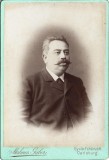 81PMD Portret de bărbat, studio Malmos G&aacute;bor, Alba Iulia, secolul al XIX-lea