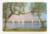 RF137 - Carte Postala - Mamaia. Lacul Siutghiol, circulata 1960