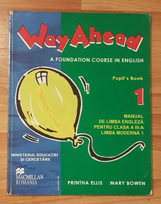 Way Ahead Pupil&amp;#039;s Book 1 de Mary Bowen MacMillan foto