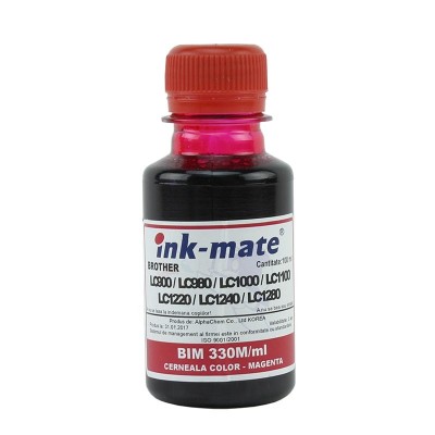 Cerneala refill Magenta Brother - 1000 ml foto