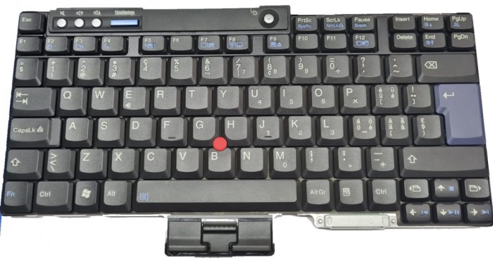 Tastatura laptop noua Lenovo IBM Thinkpad T60 T61 R60 R61 Z60 Z61 T400 R400 T500 W500 FRU 42T3165 layout SUEDIA