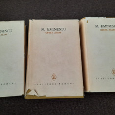 MIHAI EMINESCU-OPERE ALESE VOL 1-3 CARTONATE CU SUPRACOPERTA RF18/4