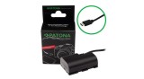 Adaptor de baterie de intrare PATONA Premium USB-C pentru Canon LP-E6 LP-E6N LP-E6NH XC10 EOS R EOS 80D 7D 70D 6D
