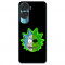 Husa compatibila cu Honor 90 Lite 5G Silicon Gel Tpu Model Rick And Morty Alien