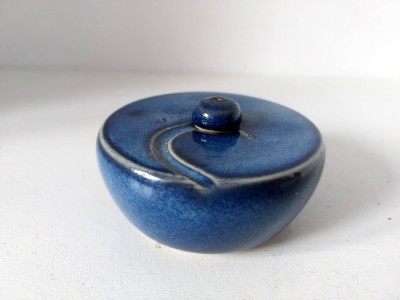 Lampa pt ulei / opait, ceramica, studio art, 7.5cm diametru x 3.5cm inaltime foto