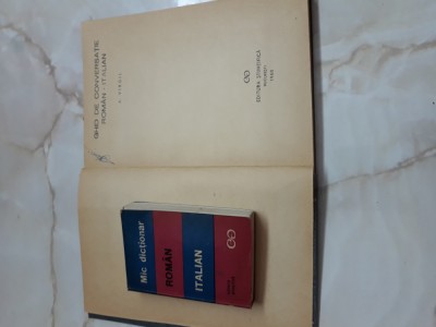 Ghiduri de conversatie italian - roman 2 bucati foto