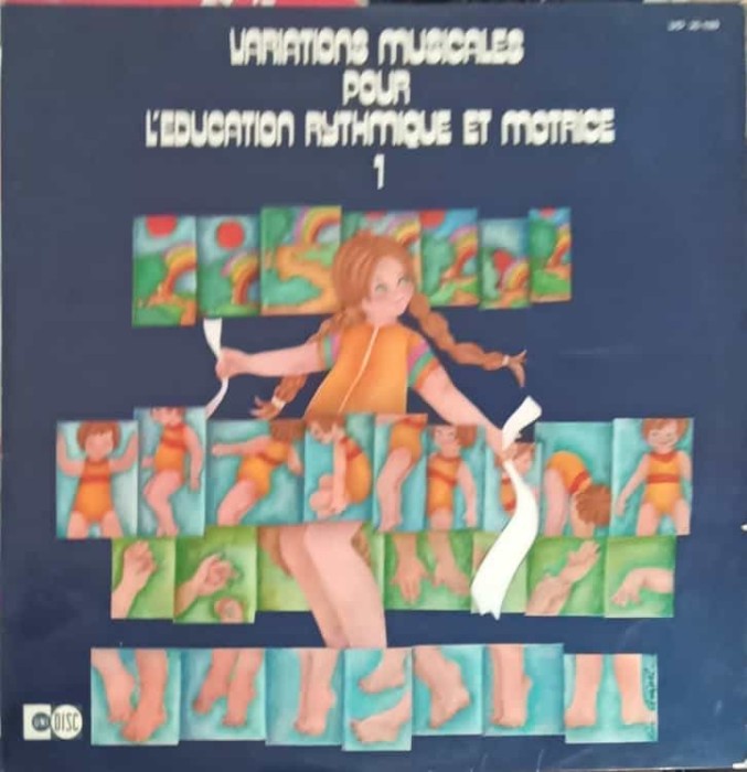 Disc vinil, LP. Variations Musicales Pour L&#039;&Eacute;ducation Rythmique Et Motrice - Vol.1 Variațiuni muzicale pe-241830