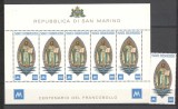 San Marino.1977 100 ani marca postala SS.460, Nestampilat