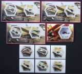 R.DU TCHAD-AVIOANE DIN PRIMUL RAZBOI MONDIAL-SET 6 V.+4 S/Sh.NEOBLITERATE-DANTELATE-MNH** - EP 069, Africa, Transporturi