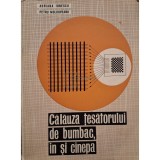 Adriana Ionescu - Calauza tesatorului de bumbac, in si canepa (Editia: 1972)